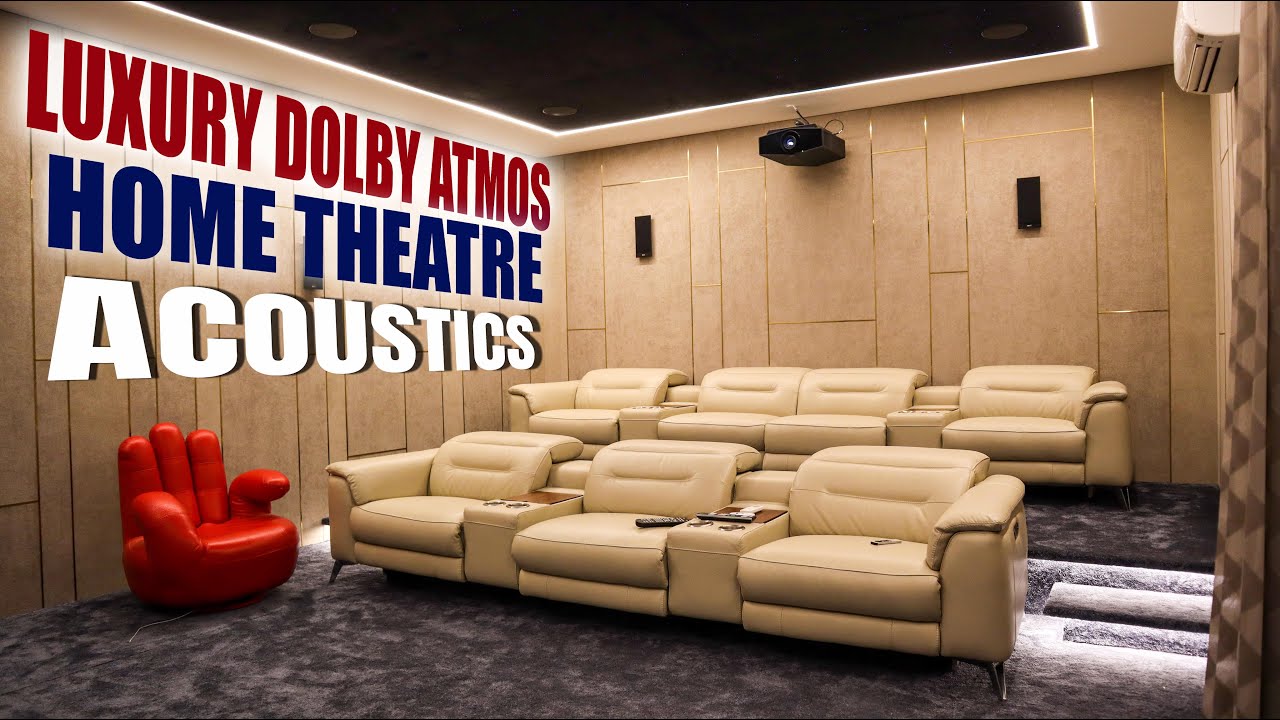 Luxury Dolby Atmos Home Theatre Acoustics | Hyderabad |