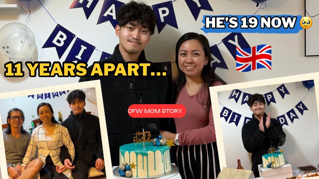 🇬🇧 OFW LIFE IN UK: HE USED TO CELEBRATE WITHOUT ME&hellip;NOW MY SON IS 19! || Ms Emily