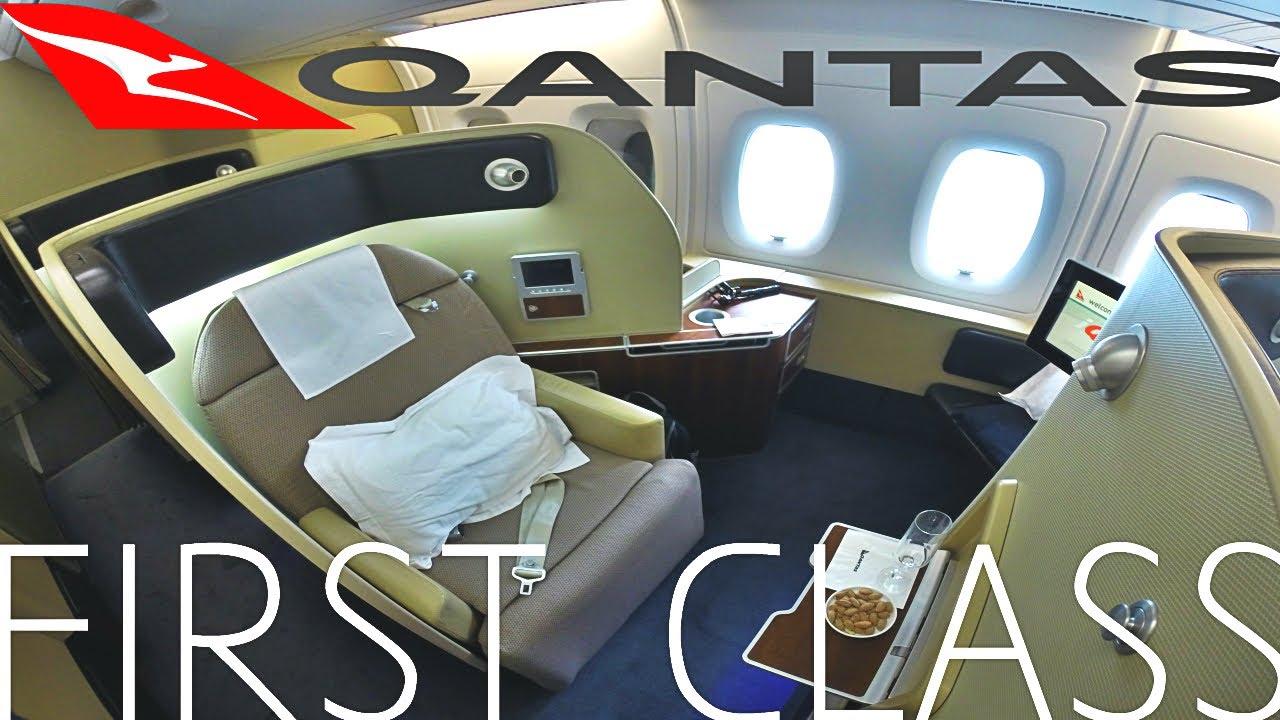 Qantas FIRST CLASS A380|LHR-DXB|QF10