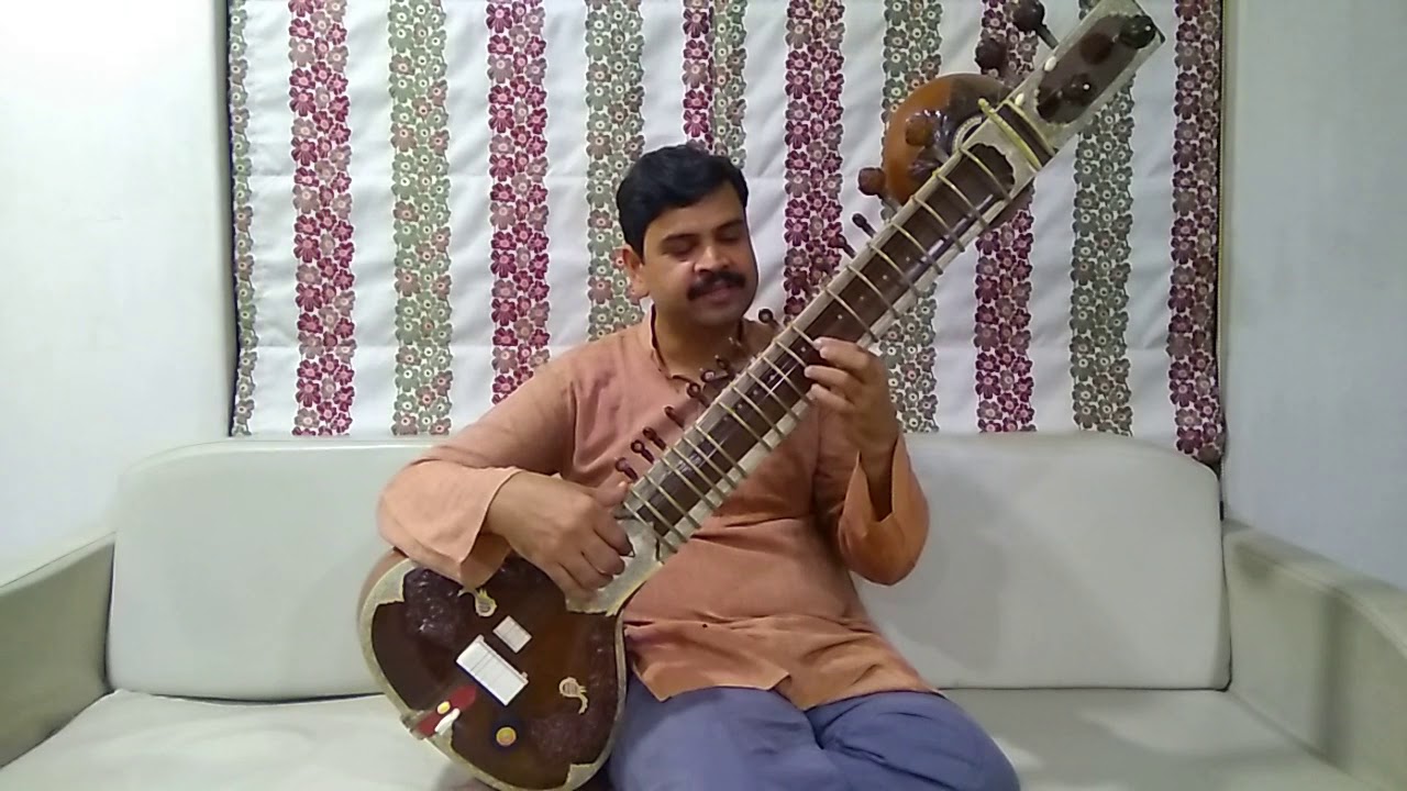 Sitar Lesson # 0 - How to play Sa Re Ga Ma on Sitar