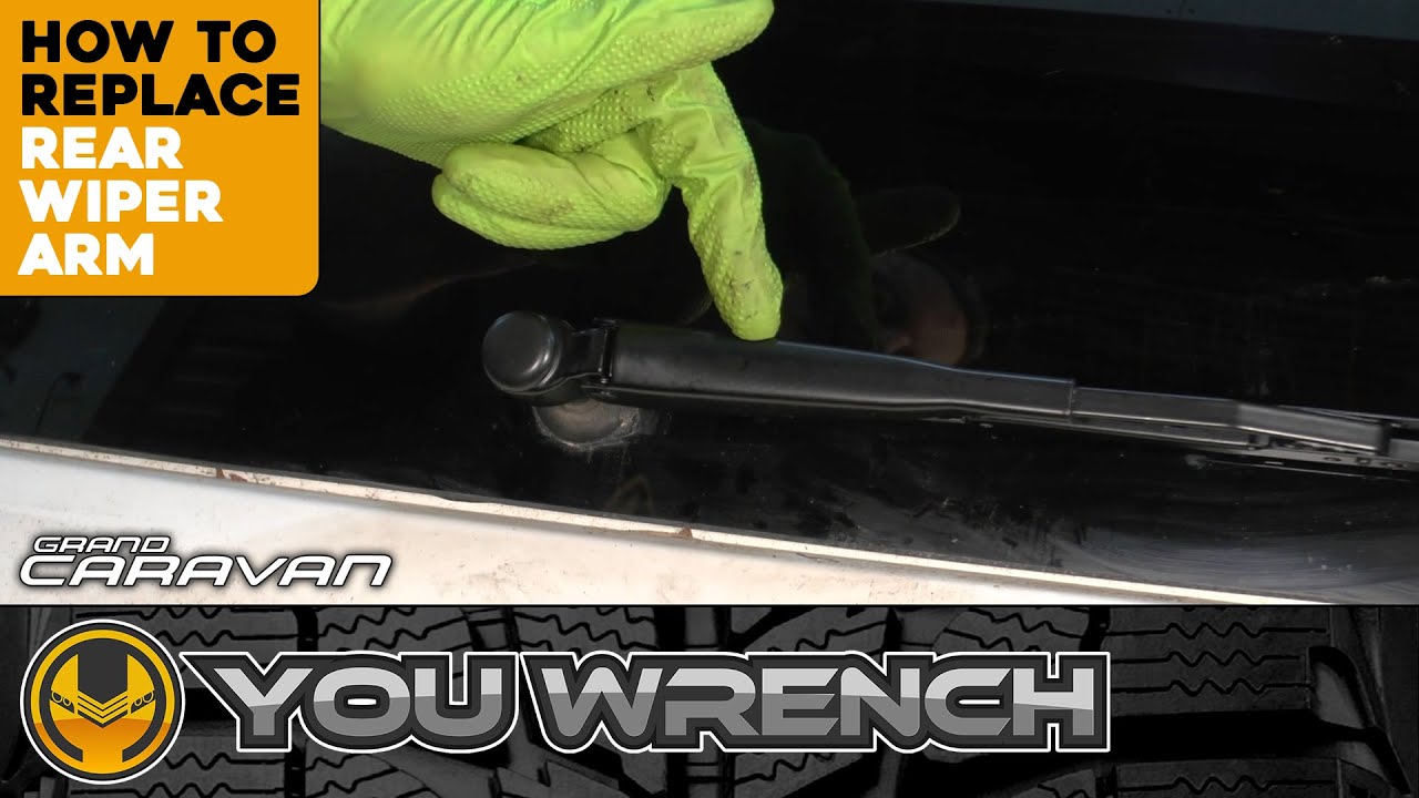 How to Replace Rear Wiper Arm - Grand Caravan (2008-2020) and Town & Country