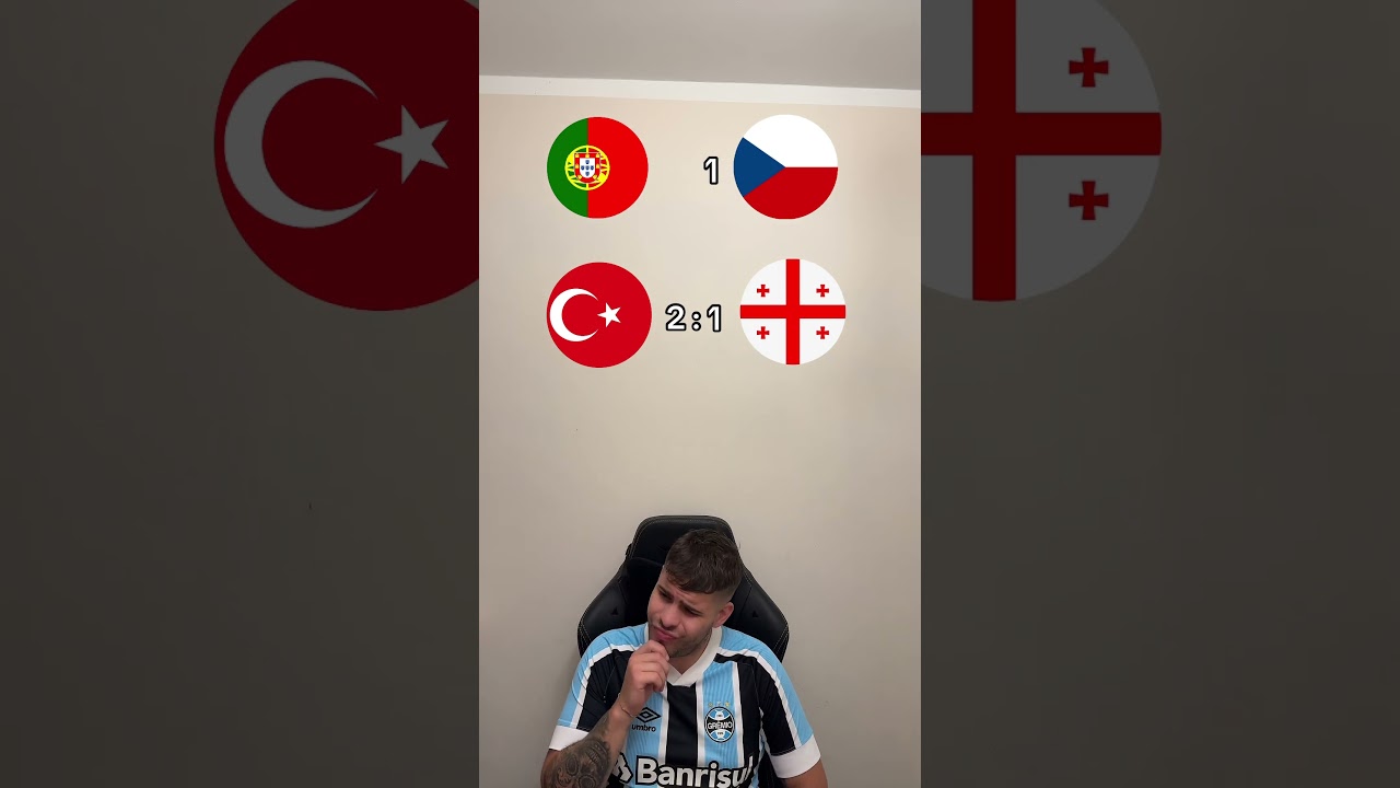 Euro 2024 Prediction Day 5 #football #euro #portugal #ronaldo #football #czech #turkey #t&uuml;rkiye #fyp