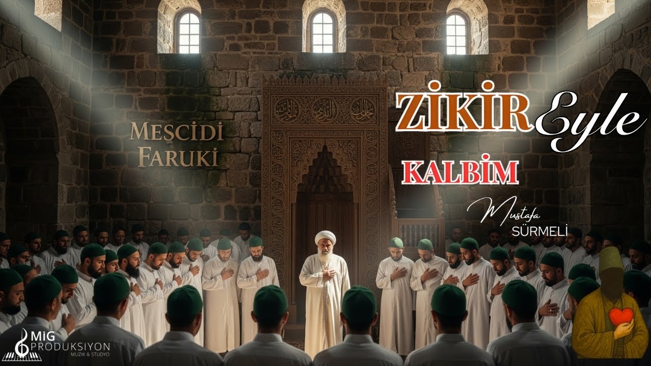 Zikir Eyle Kalbim | Mustafa Sürmeli (Zikirli İlahi)