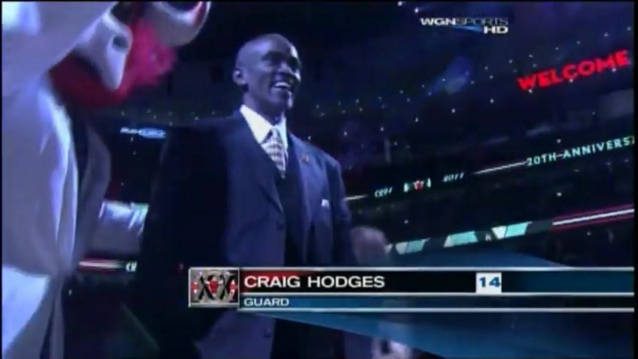 Utah Jazz @ Chicago Bulls - March 12, 2011 - 20th Anniversary of 1991 NBA Title - M-Jeff, Hodges