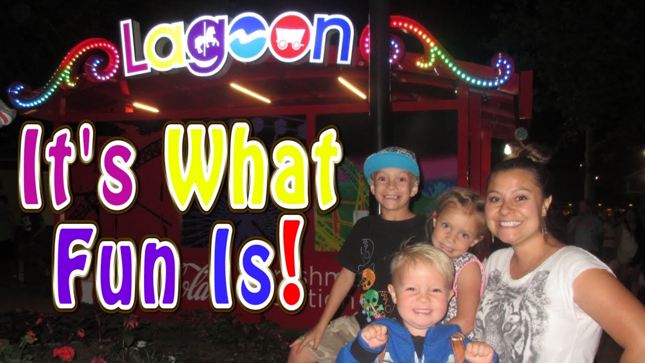 BEST KID RIDES AT LAGOON AMUSEMENT PARK!!
