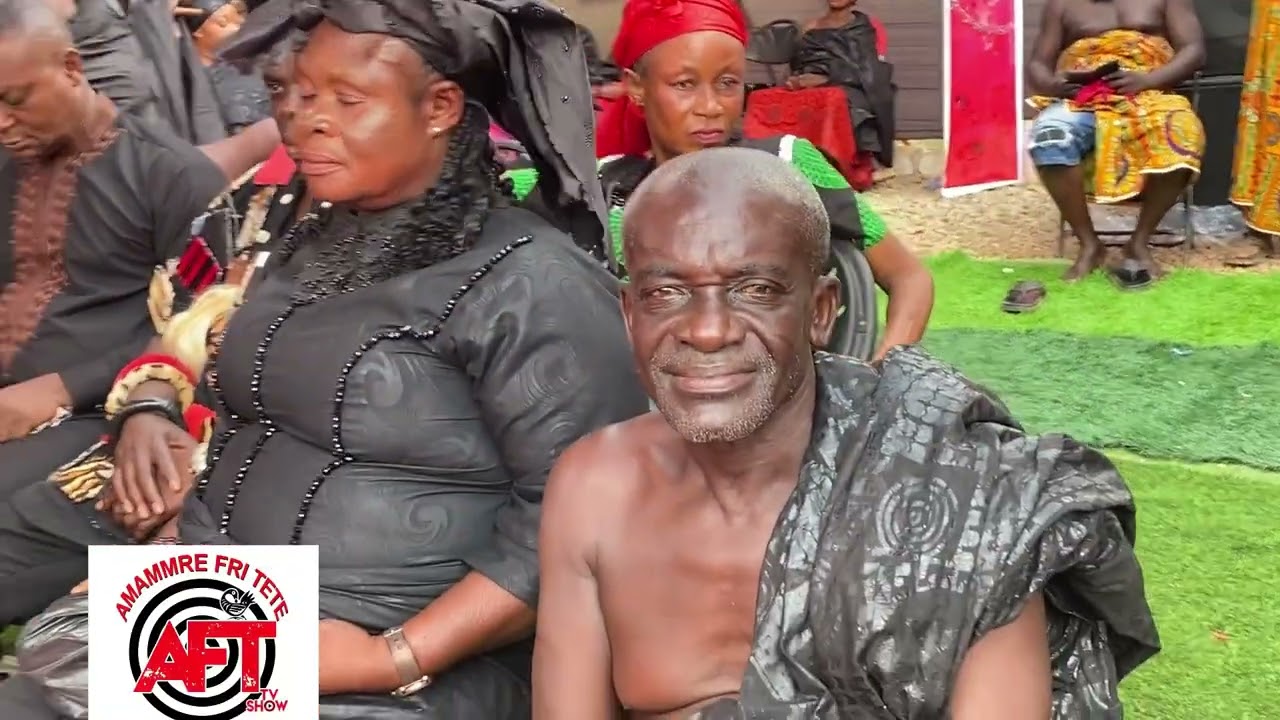 Final funeral rites of the late Nana Agyenim Boateng - Mampong Atonfo)hene at Asante Mampong