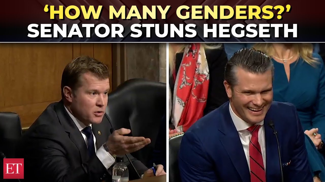 ‘How many genders are there?’: Sen. Tim Sheehy’s question leaves Trump’s Pentagon chief pick stumped