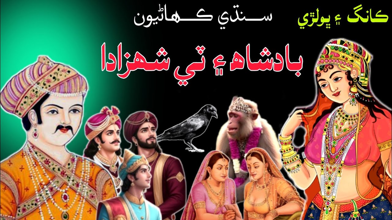 Badshah Aur Ten Rajkumar Ki Kahani | Sindhi Kahani