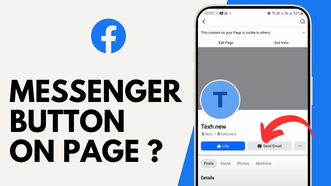 How to Add Messenger Button on Facebook Page
