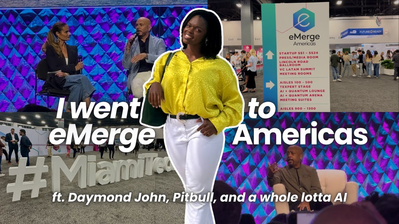 This Miami tech conference LOVES AI | my experience at eMerge Americas