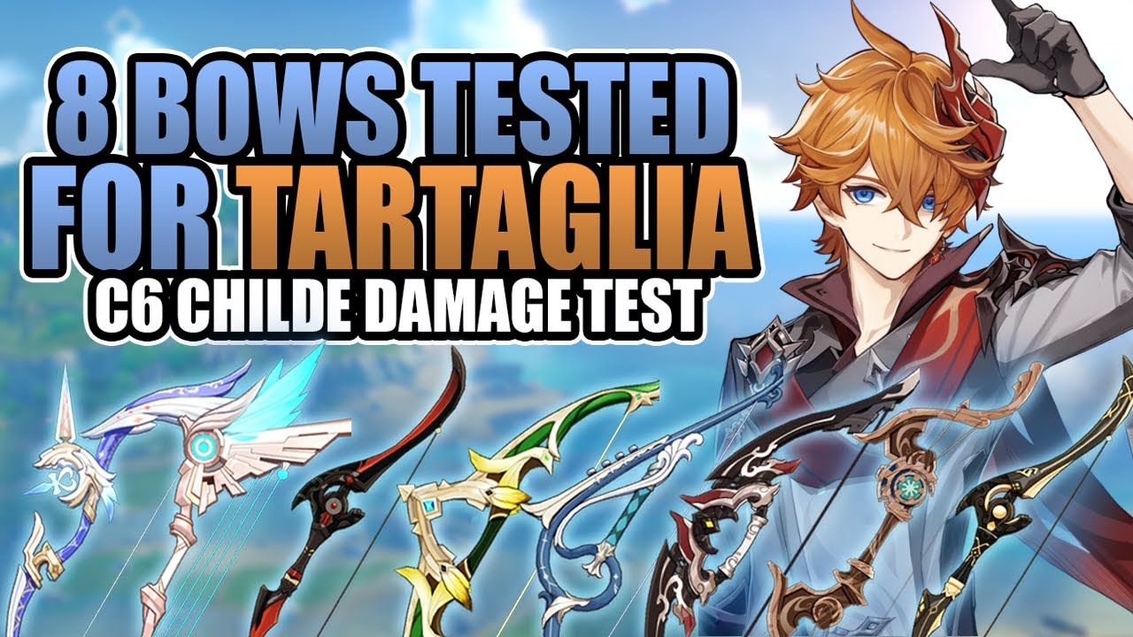 CHILDE/TARTAGLIA - The ULTIMATE 4★/5★ Weapon Guide | Genshin Impact