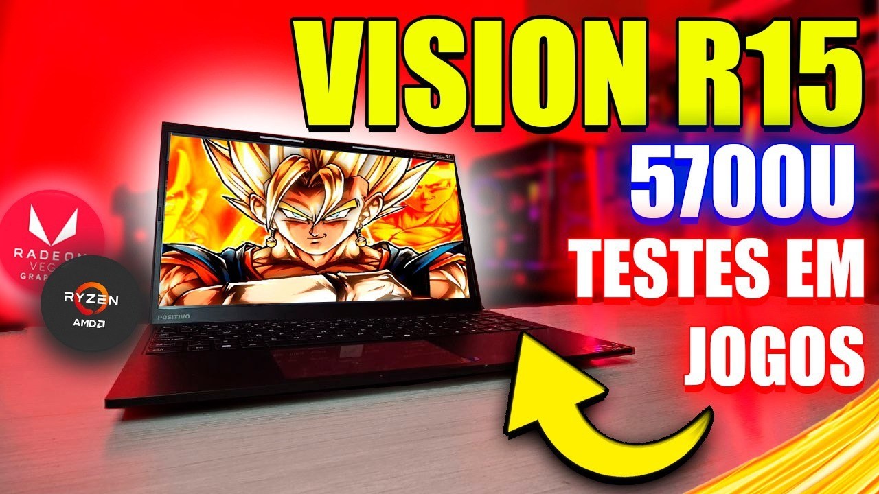 Positivo Vision R15 RYZEN 7 5700U COM 32GB DE RAM! SURPRESA OU DECEPÇÃO?? TESTES ATUALIZADOS