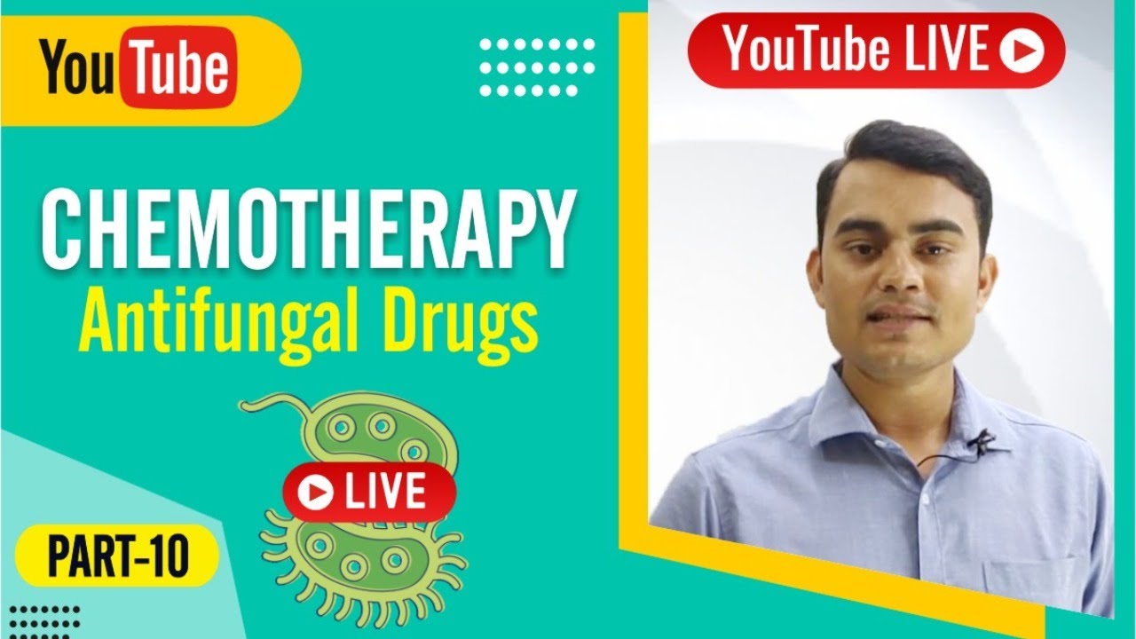 Chemotherapy Part-10 | Antifungal Drugs Important Mcqs | Antimicrobial Agent