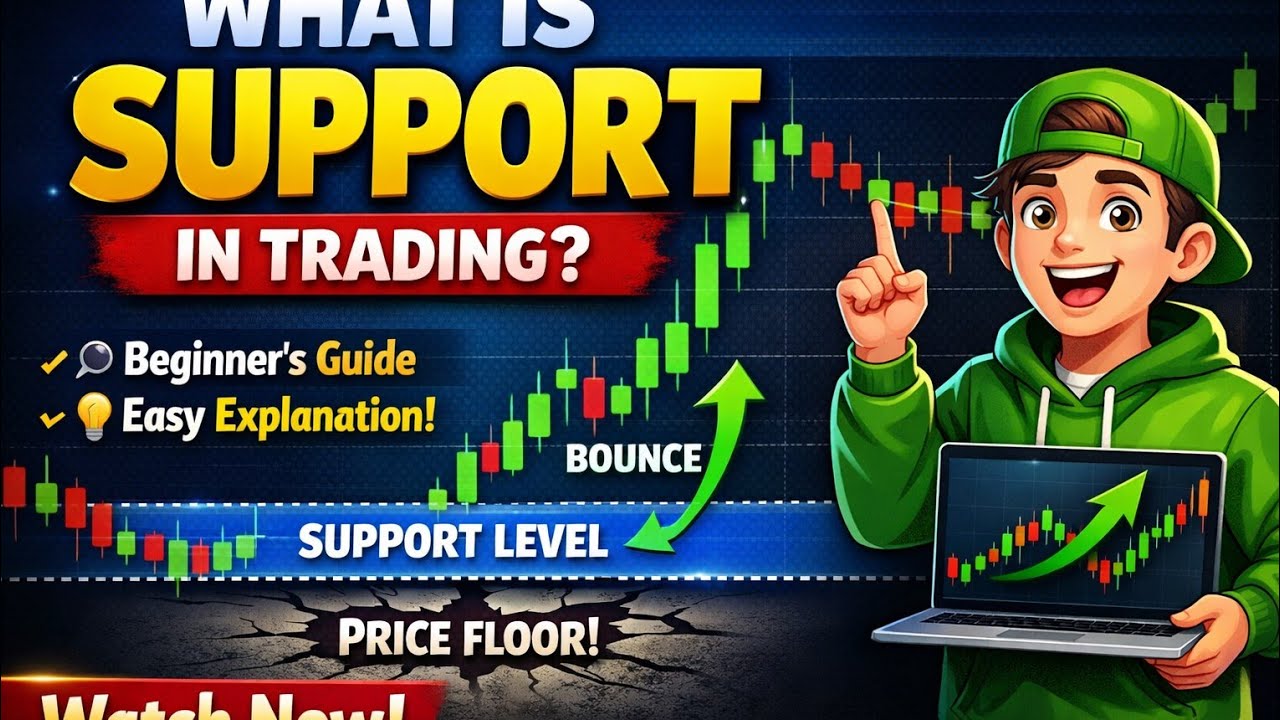 What is Support in Trading? (Beginner Friendly Guide)
