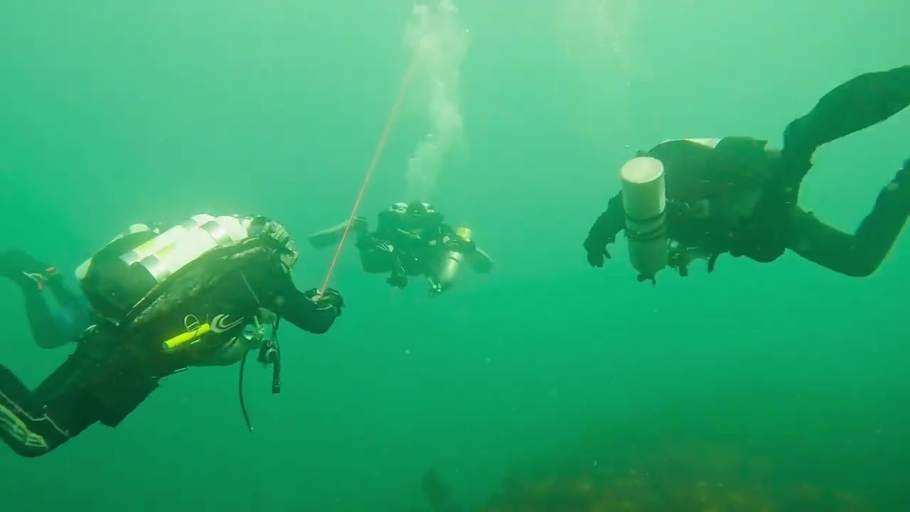 TDI Advanced Nitrox & Deco course 45m final dive