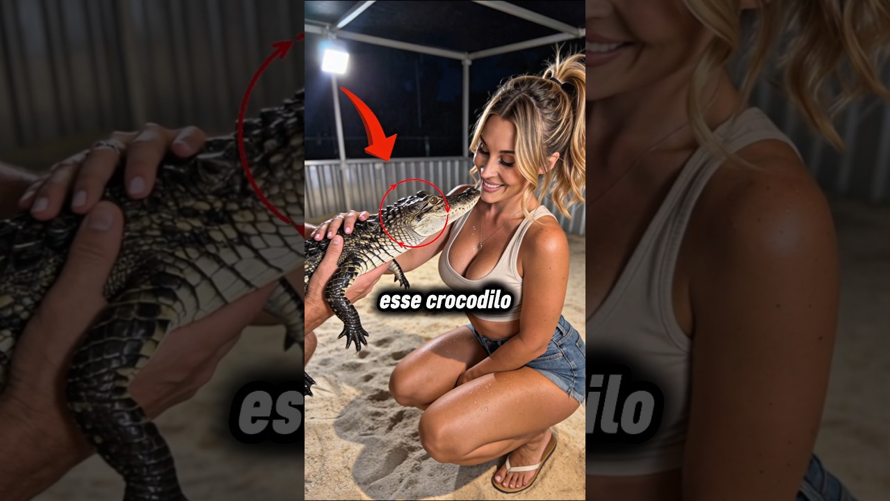 Ela criou esse Crocodilo, mas não terminou bem...