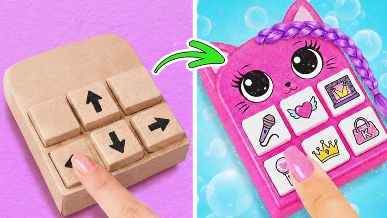 Testamos ASMR + DIY Fácil! 😍 *Fidgets & Gadgets Novos* ✨