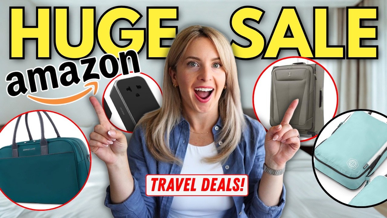 BEST Amazon Prime Day TRAVEL ESSENTIALS (my most-used items)