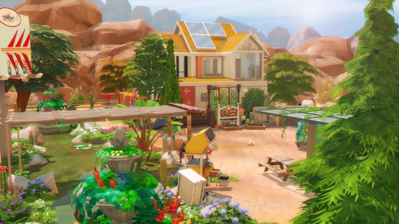 POST-APOCALYPTIC HOME // The Sims 4: Speed Build