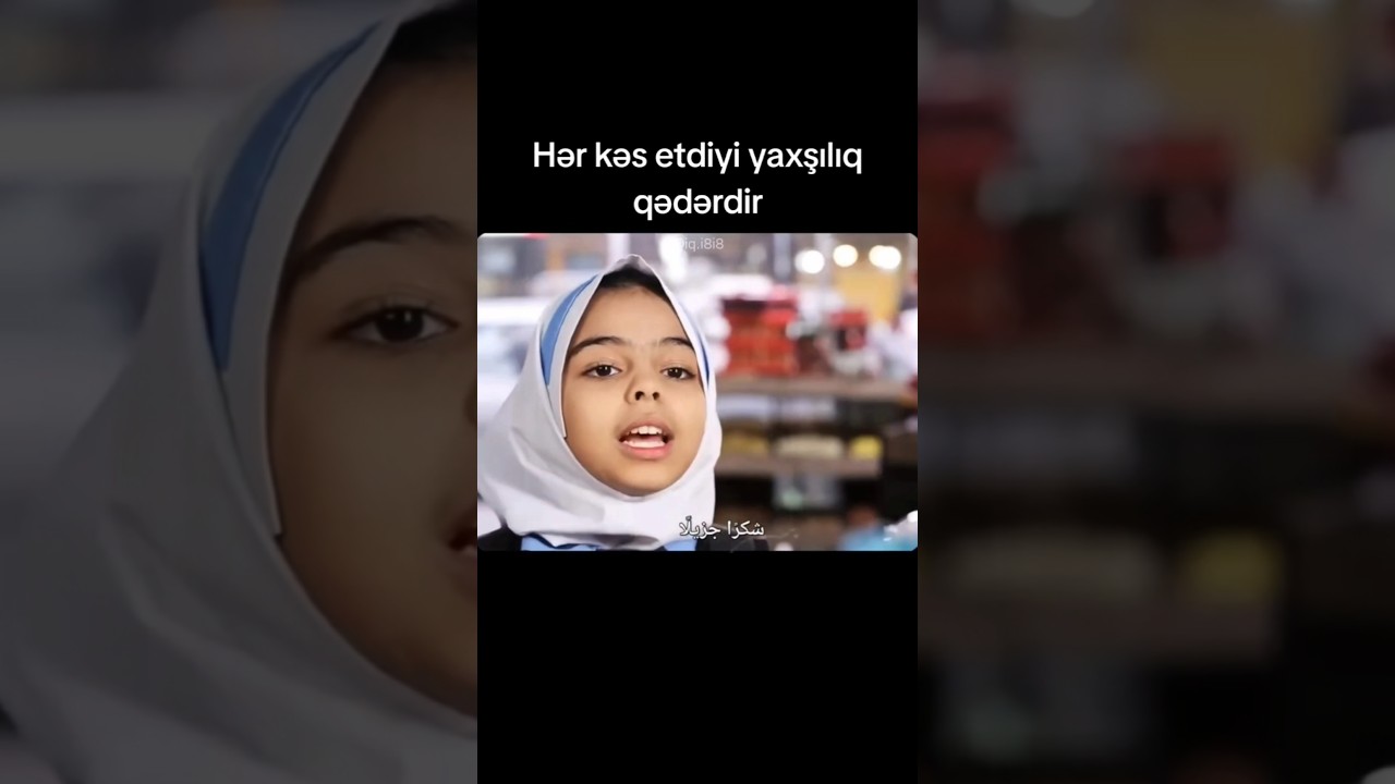 Hər kəs etdiyi yaxşılıq qədərdir