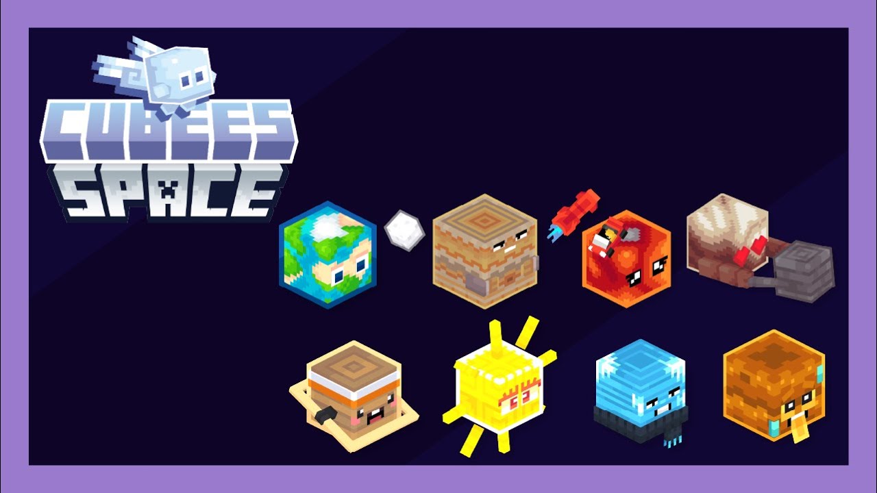 Cubees Space Pack - Pets & companions