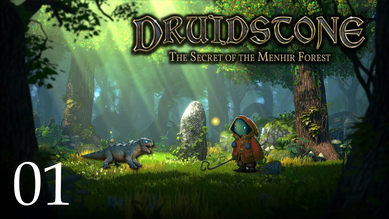 ZAGRAJMY W DRUIDSTONE THE SECRET OF THE MENHIR FOREST 1080p (PC) #1 - RPG TW&Oacute;RC&Oacute;W LEGEND OF GRIMROCK