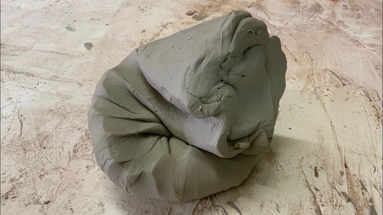 How to Wedge Pottery Clay for Beginners! Rams Head/Horn vs. Spiral Wedging - How to/Tips #5