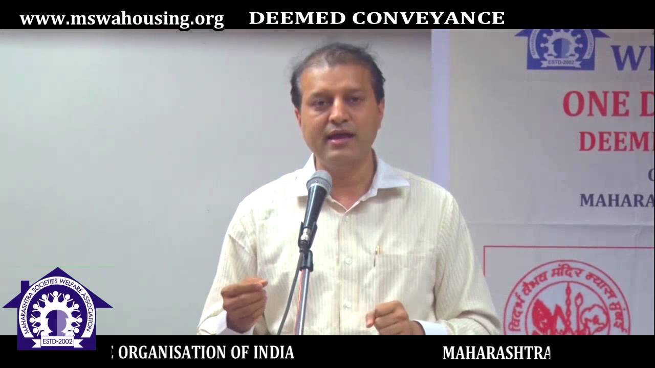 Deemed Conveyance for Cooperative Housing Societies | Adv. Amit Mehta