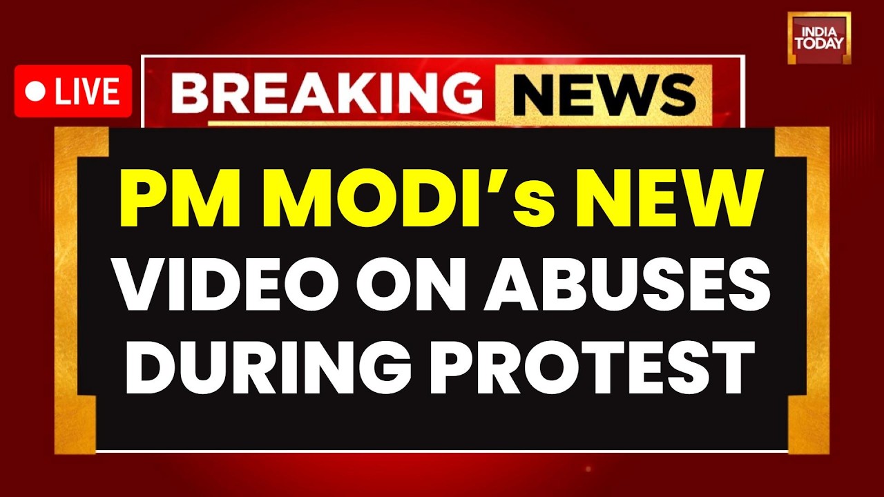 LIVE: PM Modi's New Instagram Video | PM Modi On Abuse During Jantar Mantar Protest | India Today