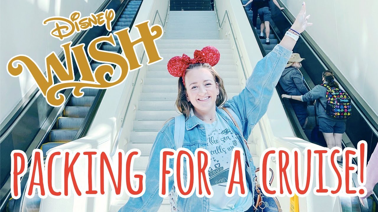 PACK WITH ME FOR A DISNEY CRUISE | Land & Sea Disney Vacation | Disney Wish & Riviera Resort