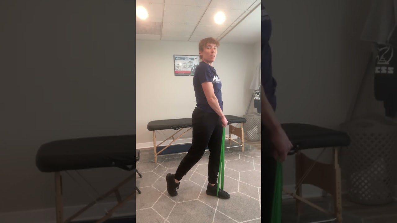 All-way hip workout with just a band 