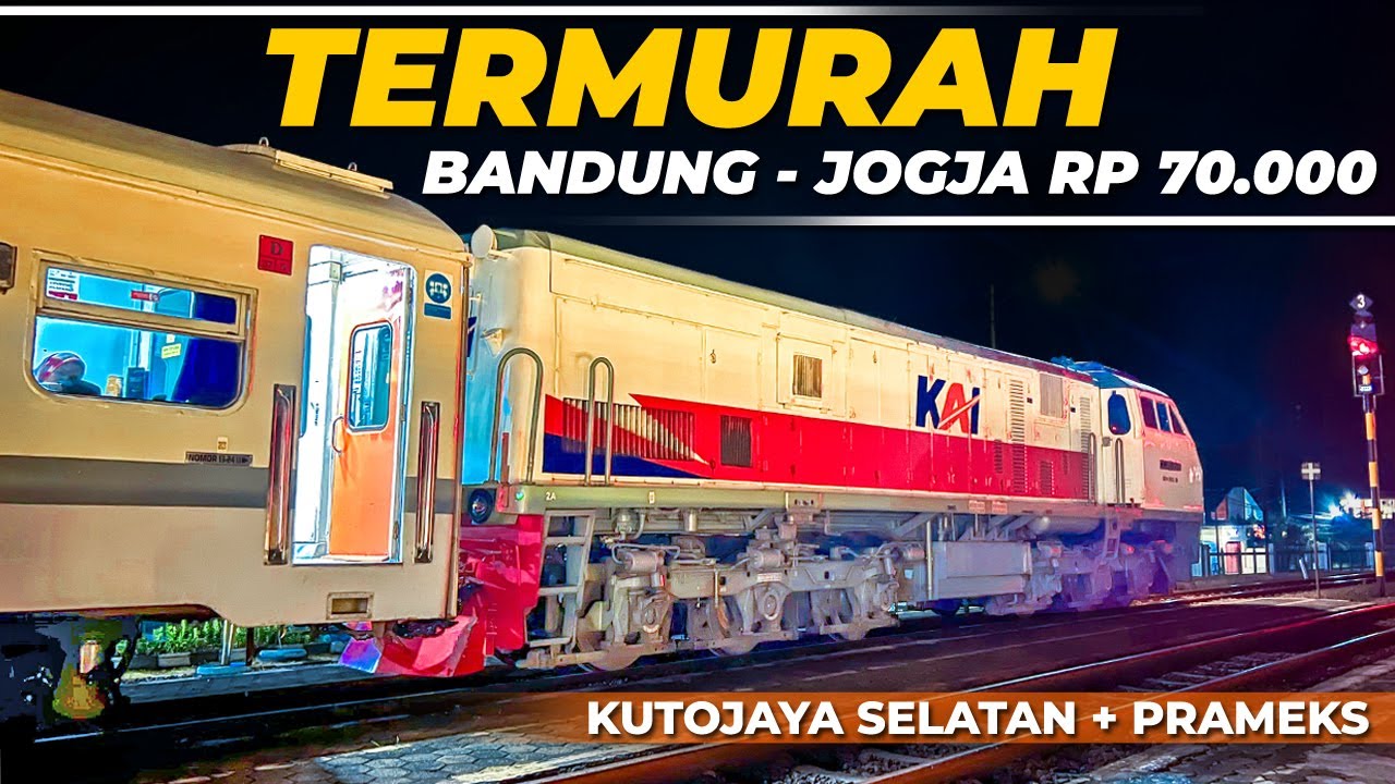 CARA TERMURAH BANDUNG - JOGJA !! CUMA 70 RIBU NAIK KUTOJAYA SELATAN SAMBUNG PRAMEKS