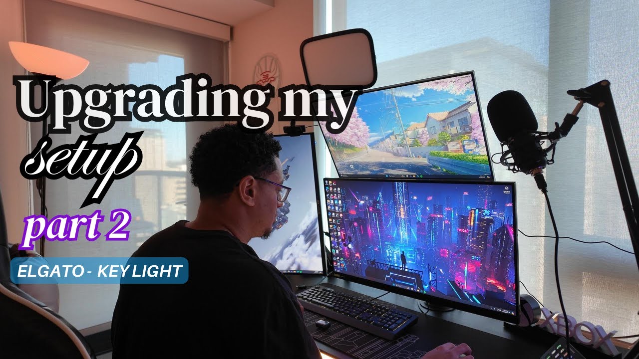 Upgrading My Setup | Elgato Key Light