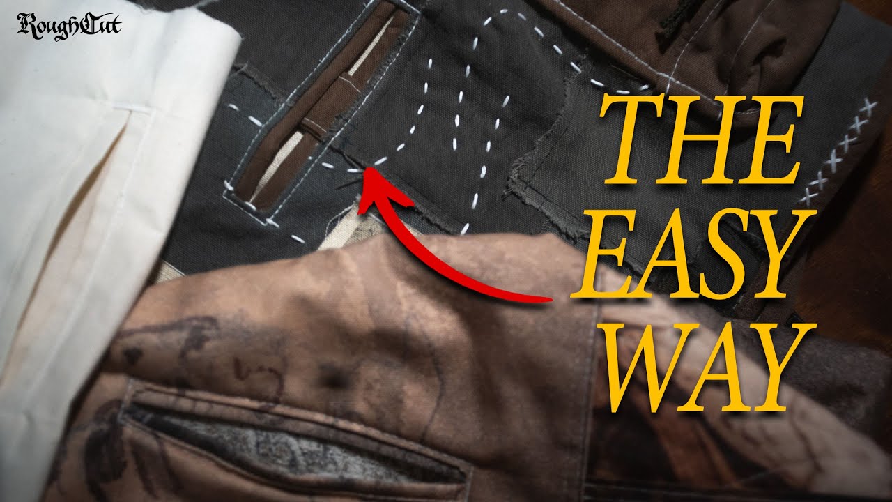 HOW TO SEW A WELTED POCKET