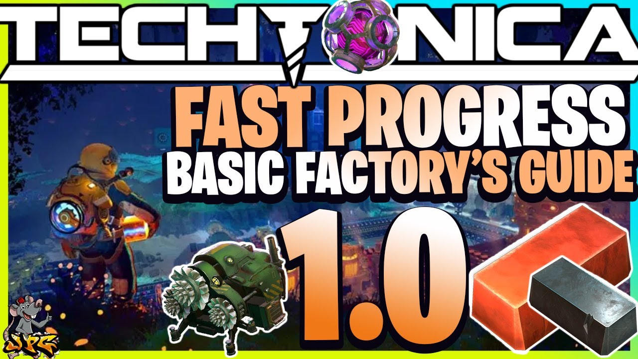 TECHTONICA 1.0 Faster Progress With Excavator Bits, Efficient Factories And More PS5 Starter Tips!