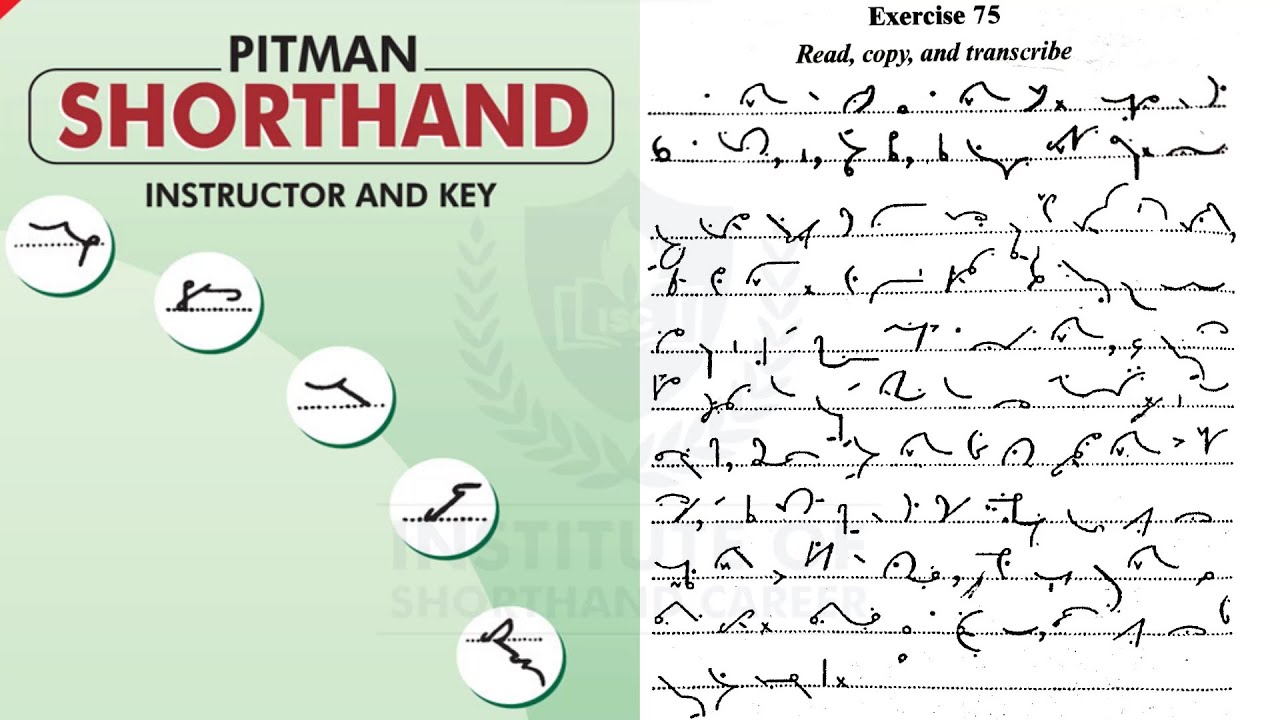 Exercise-75 | Audio Dictation | Pitman Green Book | By Janvi Ma'am