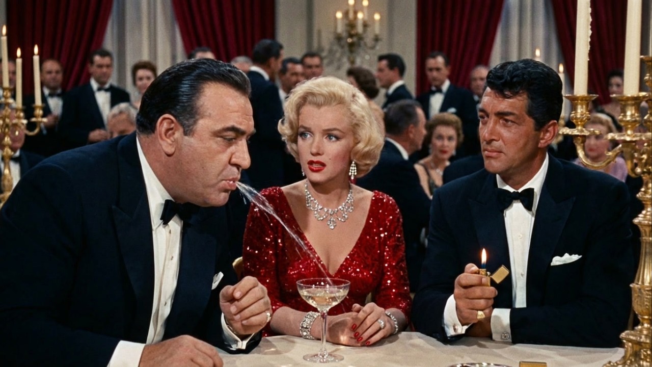 A Mob Boss Spat In Marilyn Monroe’S Drink — Dean Martin Made Him Swallow His Own Teeth