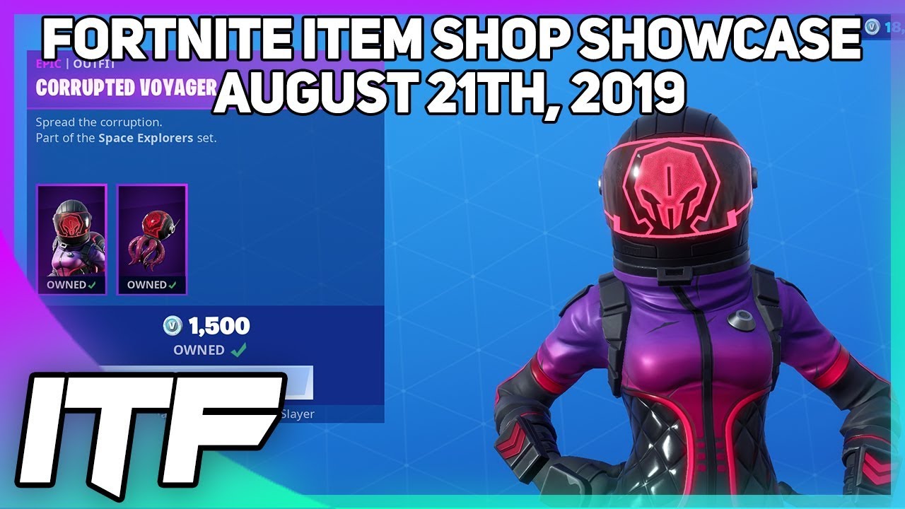 Fortnite Item Shop *NEW* A LOT OF STUFF! [August 21, 2019] (Fortnite Battle Royale)