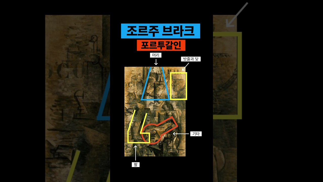 이 작품은 그림일까요? 퍼즐일까요? 브라크의 작품에 어떤 것이 그려져 있는지 제가 보여드리겠습니다 | 조르주 브라크 