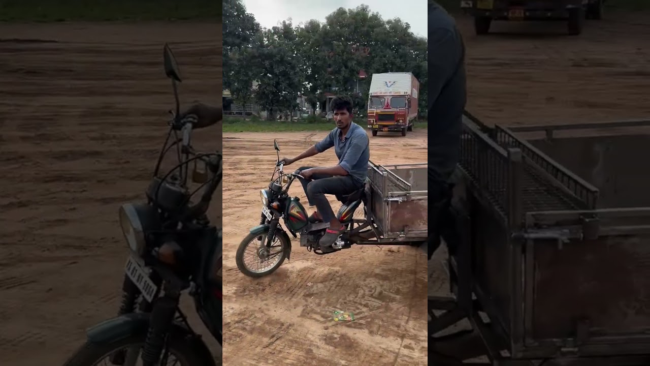 #Bike trolly# xl 100# for small business# owners#agriculturaltrolley #farming