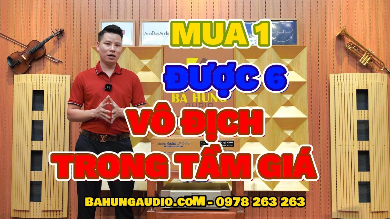 ĐẦU PHÁT QUỐC DÂN ĐA NĂNG - Cocktail Audio X45 - CD - DAC - Streaming - Pre - Phono