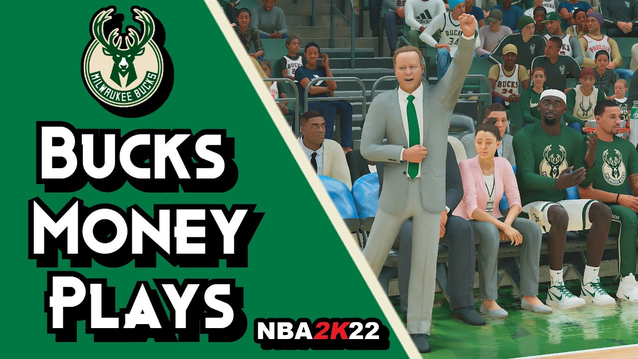 10 Bucks Money Plays ! NBA 2K22 Playbook Tutorial | Open 3's & Easy Lobs For Play Now & MyTeam