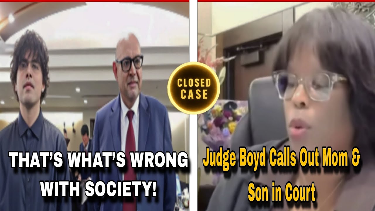 Judge Boyd Destroys 21-Year-Old for Smoking Weed &mdash; Calls Out His Mom in Court!