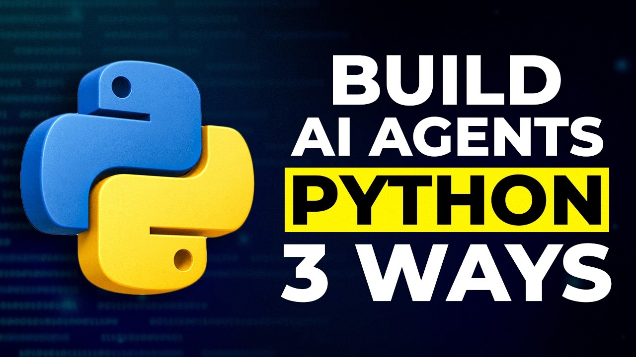 How to Build AI Agents in Python - 3 Ways