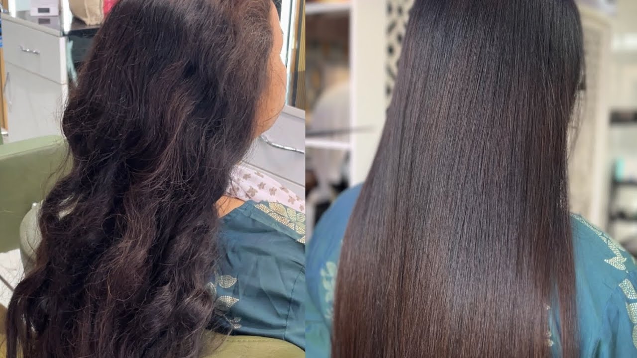 How to: keratin treatment Full Tutorial || Damage Hair ￼Repair ￼|| Freeze Hair || Protein treatment￼