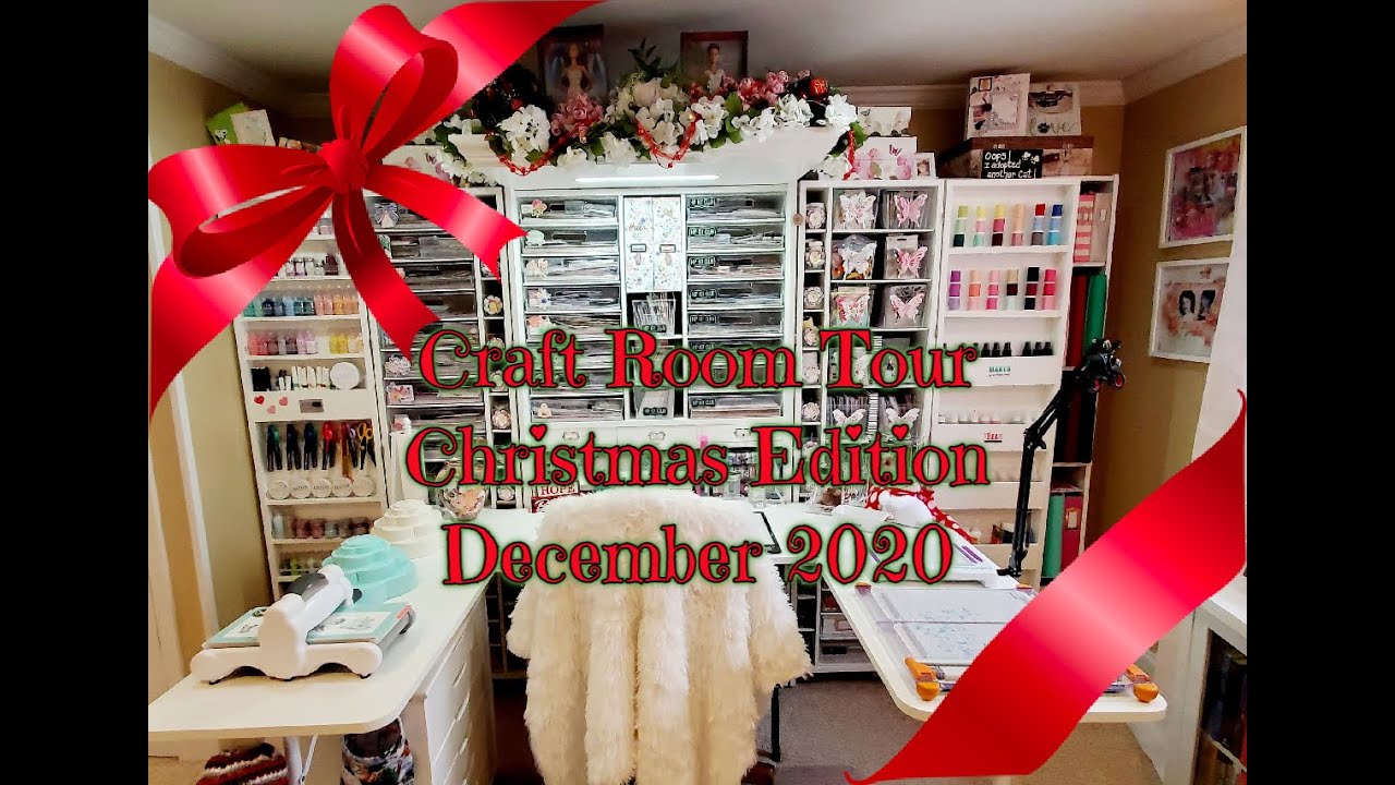 Craft Room Tour - Christmas Edition - December 2020