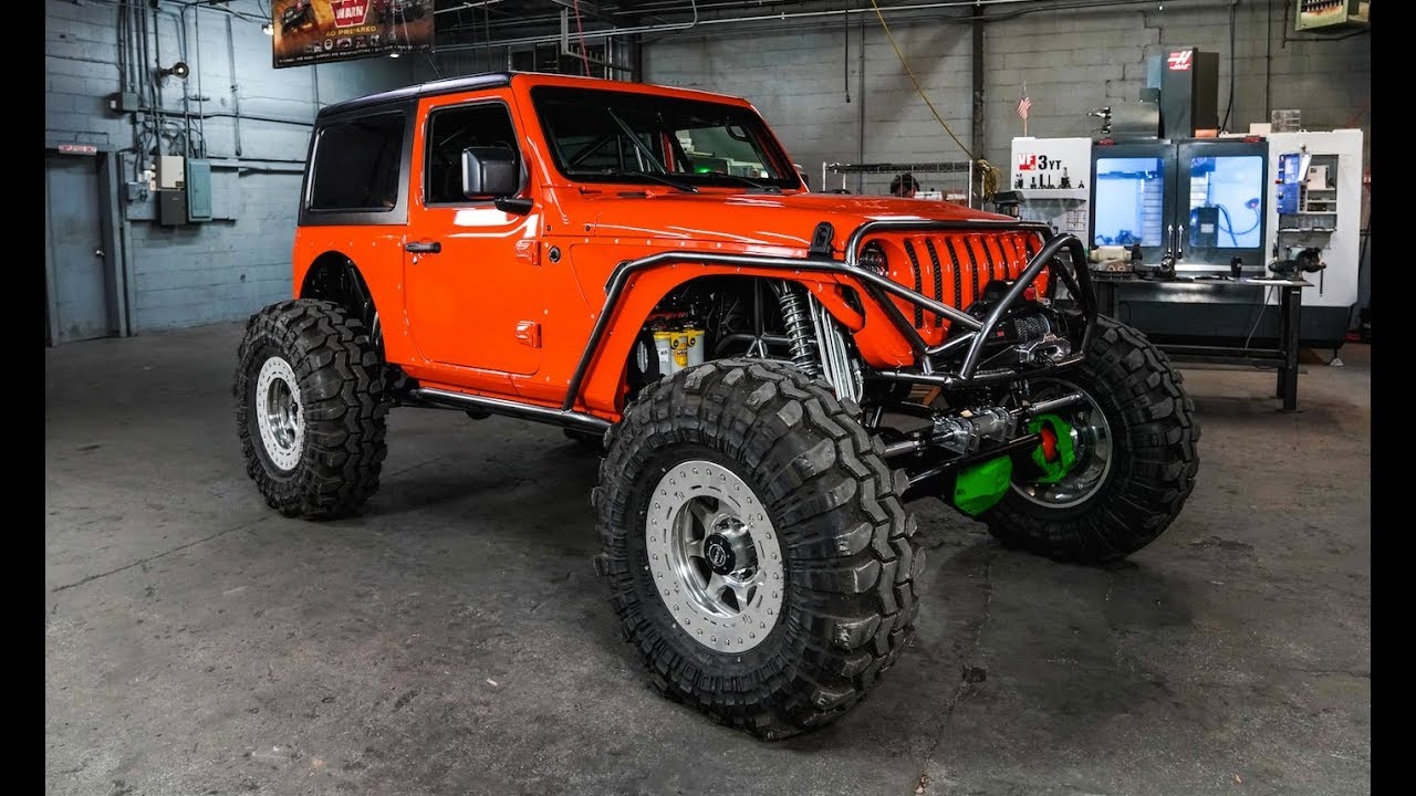 Первый в мире JEEP JL с полностью трубчатым шасси