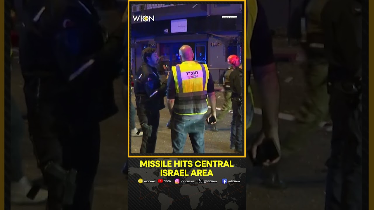 Iranian Missile Strike Damages Buildings Across Central Israel | WION SHORTS
