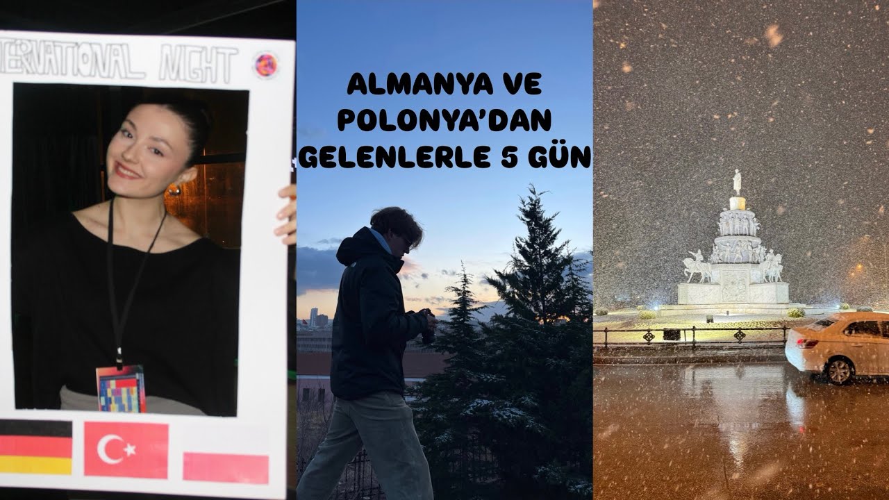 exchange öğrencileriyle 5 gün 🇩🇪🇵🇱 ODTU ESTIEM
