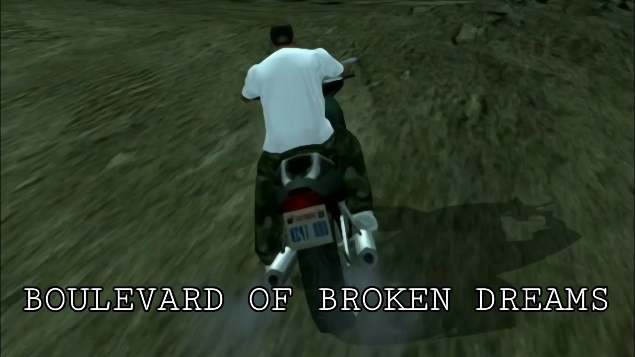 GTA San Andreas [GMV] (#Gameplay ) Boulevard of Broken Dreams.